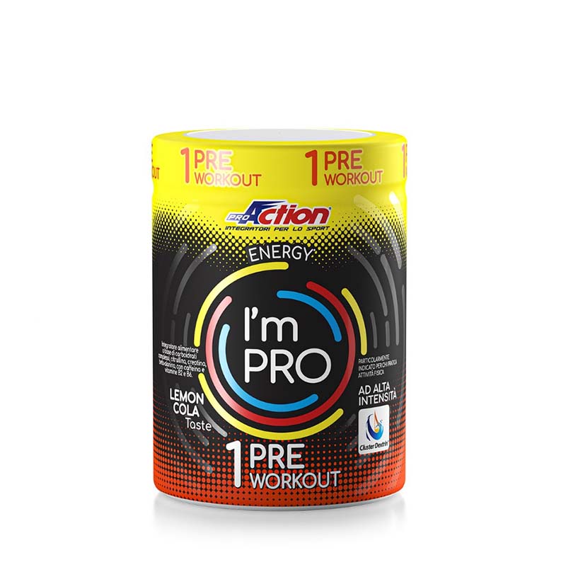 Pro action Pro Action 1 - I'm pro pre workout gusto limone 300gr