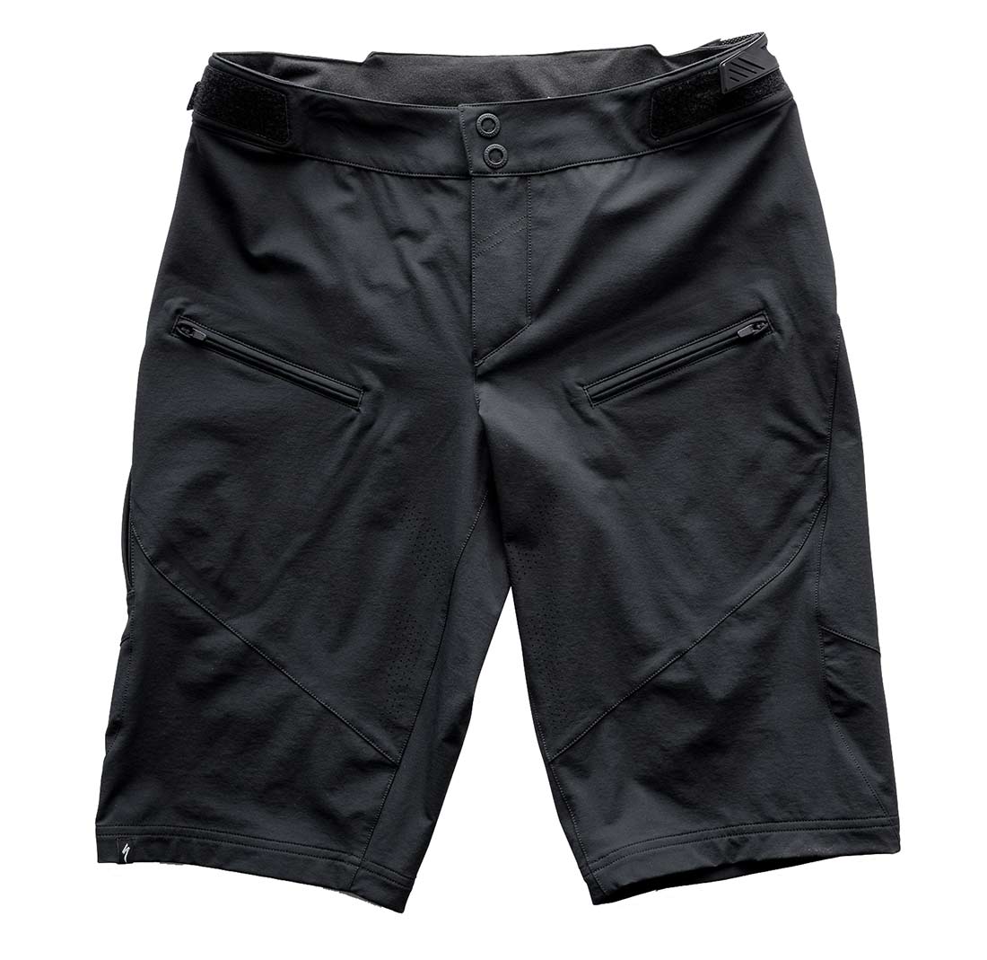 Pantaloni corti Enduro pro con fondello nero
