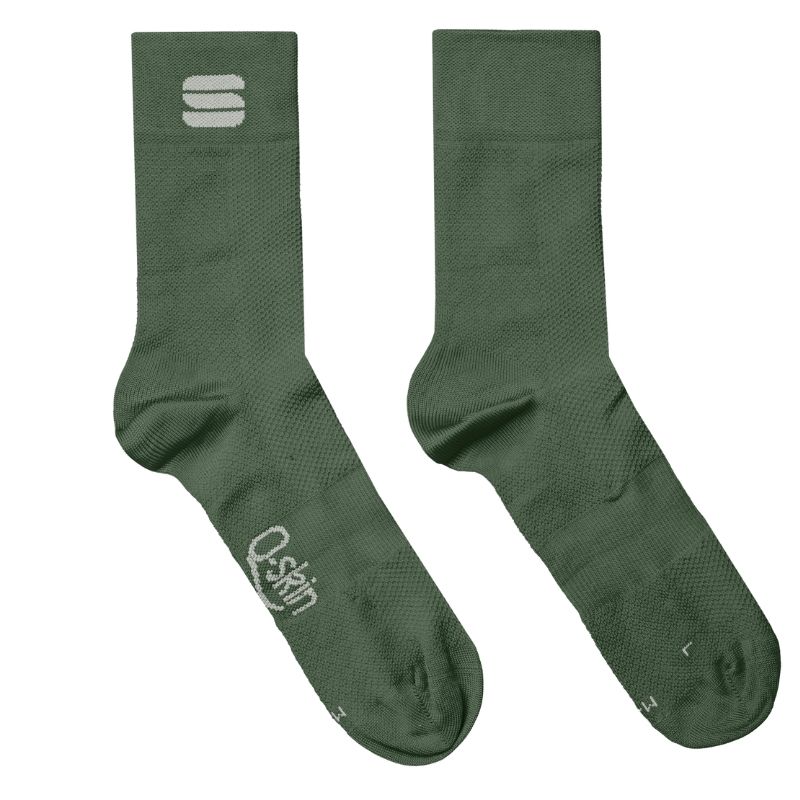 Sportful Calzini Sportful Matchy verde militare S