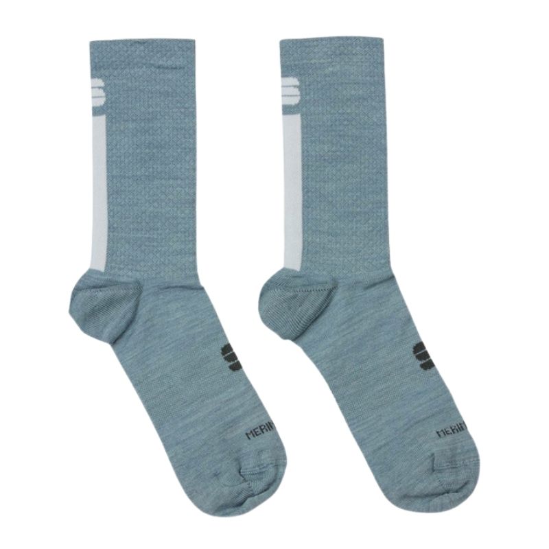 Sportful Calzino Sportful Wool 16 donna azzurro L/XL
