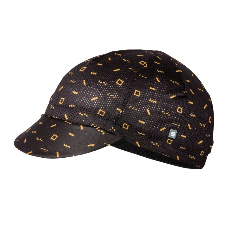 Sportful Cappellino Sportful Checkmate nero/marrone one size