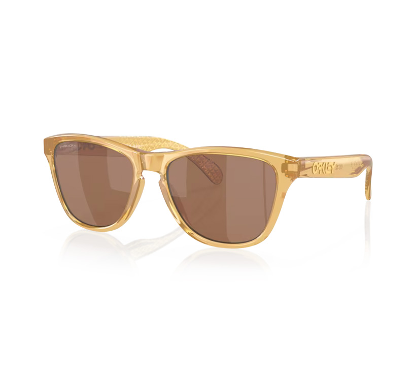 Oakley Occhiali Oakley Frogskins xs oro lenti Prizm tungsten Kylian Mbappe Signature
