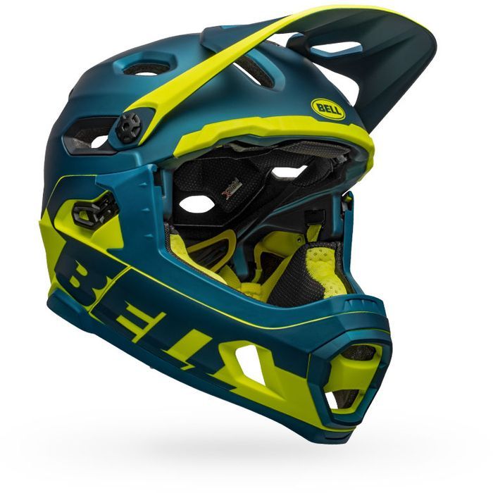 Casco Super Dh flex mips blu/giallo fluo 2021 | BELL | Cingolani