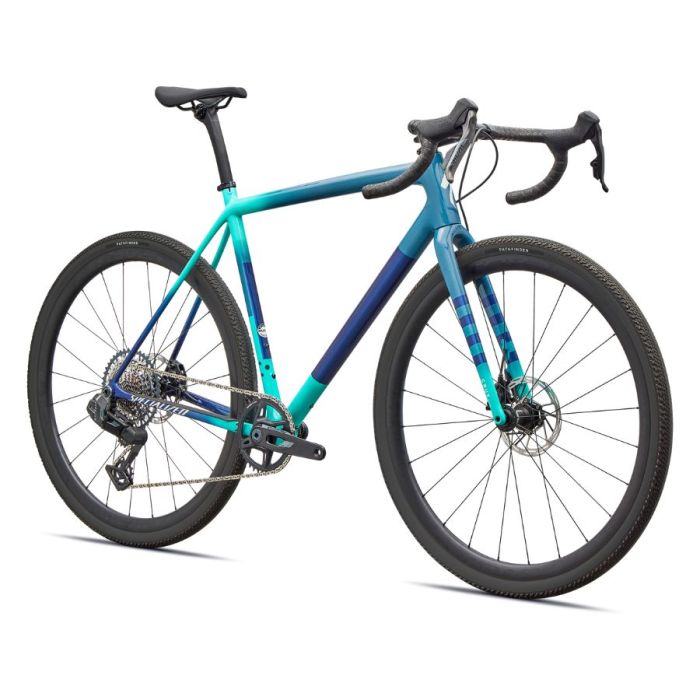 Specialized Crux expert disc axs blu/bianco