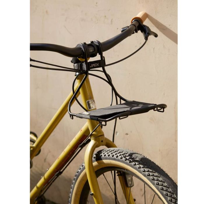 Portapacchi Anteriore RMS City/Olanda | Acciaio Nero Con Attacco Faro | Per Bici 28/26 - Foto 3