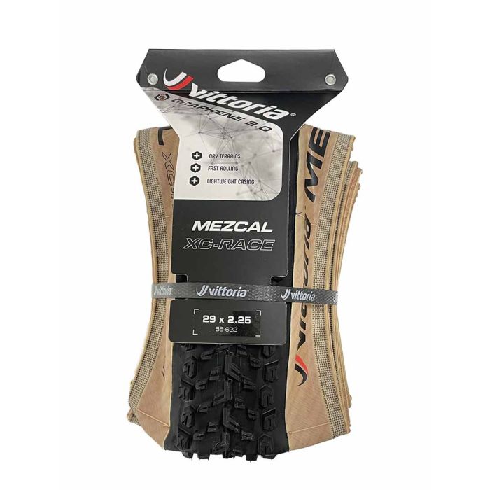 Vittoria Mezcal G2.0 XC-Race チューブレス Vittoria Pneu Mezcal XC-Trail G2.0 29x2.35 TNT schwarz