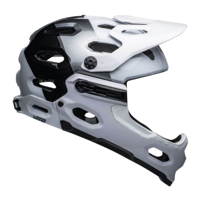 Casco Bell Super 3R mips bianco lucido/nero 2022 | BELL | Cingolani