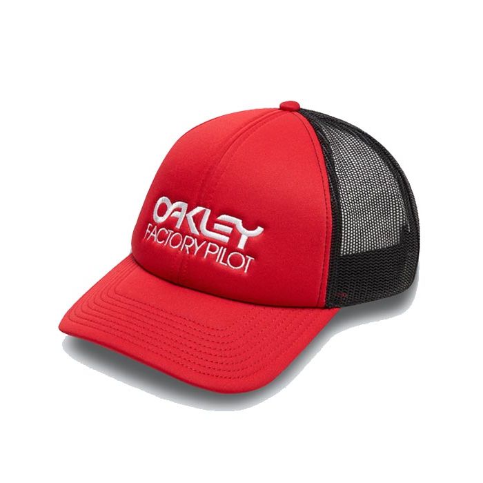 Cappellino Oakley Factory trucker rosso one size 2022 | OAKLEY | Cingolani