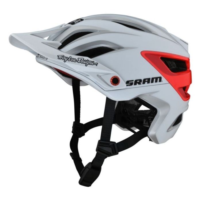 Casco mtb Troy Lee Designs A3 mips sram bianco/rosso 2021 | TROY LEE  DESIGNS | Cingolani