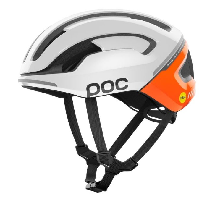 Casco Poc Omne air mips bianco/arancione 2022 | POC | Cingolani