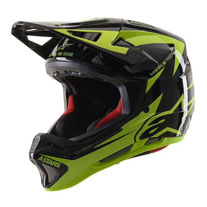 Casco Missile Tech airlift mips nero/giallo 2020 | ALPINESTARS | Cingolani