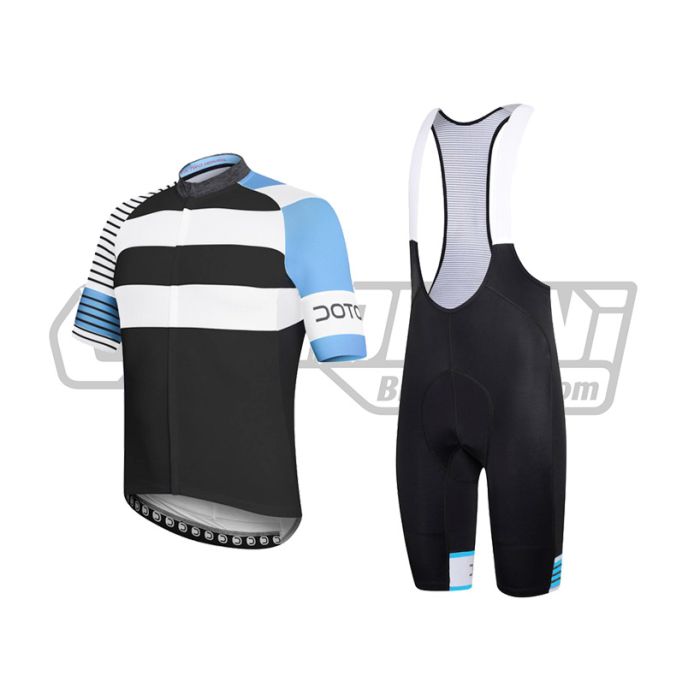 Completo Huricane Stripe Nero/azzurro | DOTOUT | Cingolani