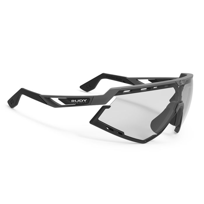 Defender grigio opaco/nero lenti impactX photochromic 2 nero 2022 | RUDY  PROJECT | Cingolani