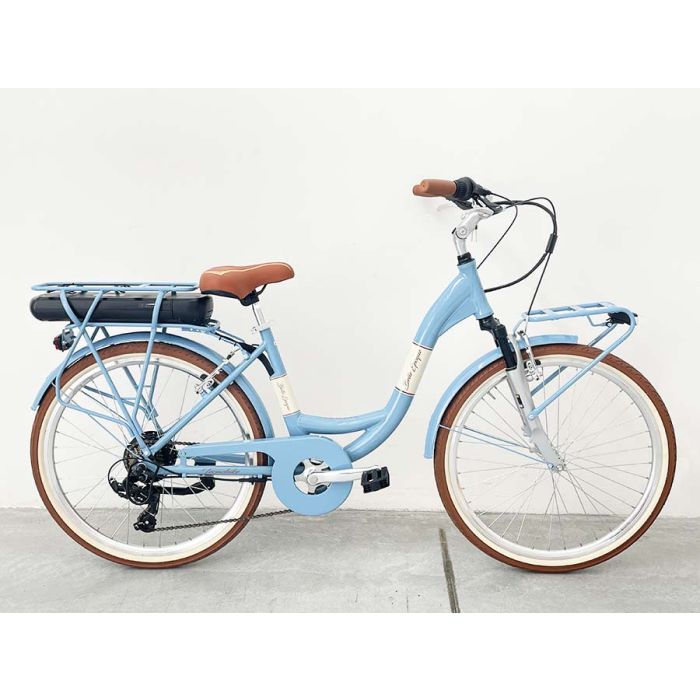 Tecnobike Belle Epoque 26'' 7v. donna celeste 43 2021 | TECNOBIKE |  Cingolani