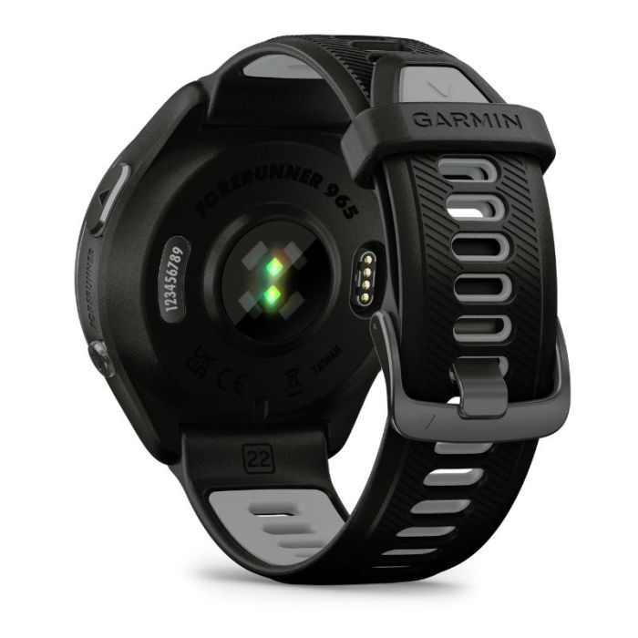 Garmin Forerunner 965 grigio cinturino nero/grigio | GARMIN