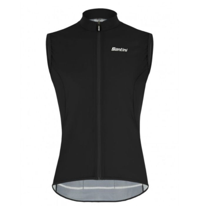 Gilet antivento Santini Nebula puro nero Primavera/Estate 2022 | SANTINI |  Cingolani