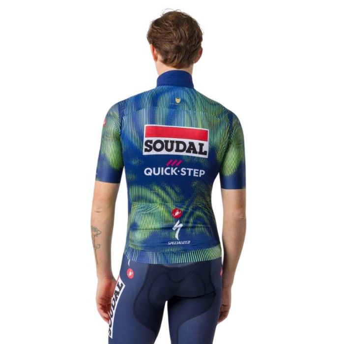 Gilet Castelli Pro Wind Team Soudal Quick-Step 2026 PRIMAVERA