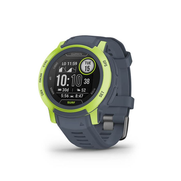Garmin Instinct 2 Surf Edition verde lime cinturino grigio | GARMIN |  Cingolani