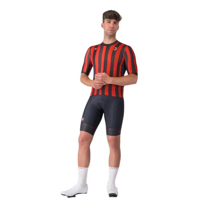 Maglia Castelli Competizione rosso/nero ac milan ltd Primavera