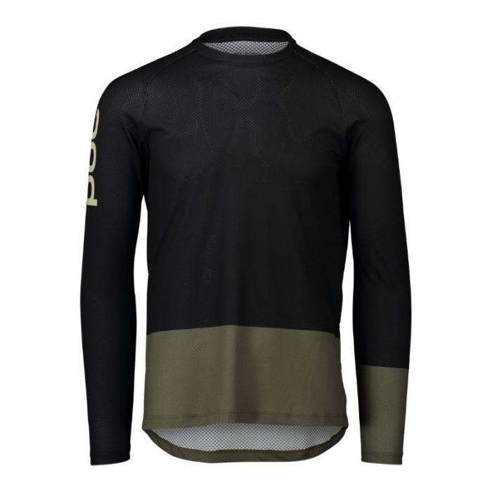 Maglia manica lunga Poc Pure mtb nero/verde 2022 | POC | Cingolani
