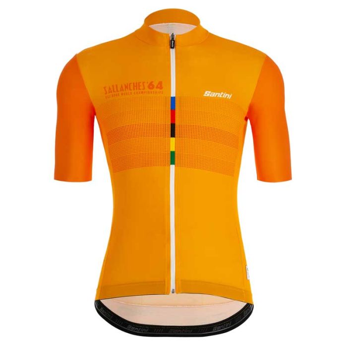 Maglia Santini Factory lamp uci collection sallanches arancione  Primavera/Estate 2021 | SANTINI | Cingolani