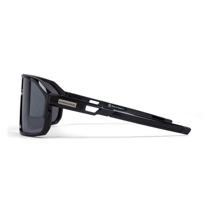 Occhiali Da Sole Quicksilver Wrap Shield – Nero/Grigi Con Lenti A Specchio Blu – Nuovi Con Etichette - Foto 4