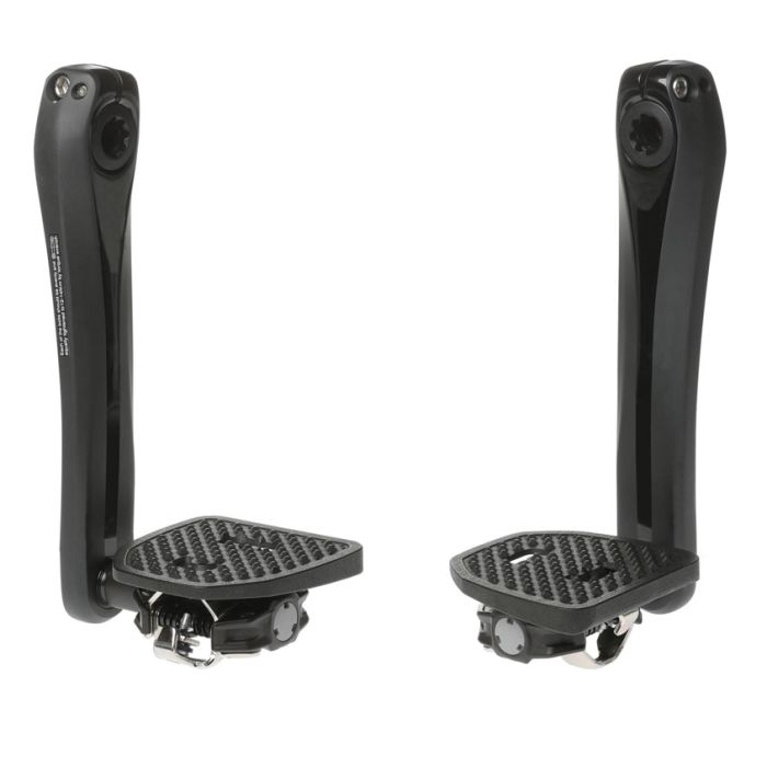 Pedal plate Adattatore per pedali shimano spd/x-track nero PEDAL
