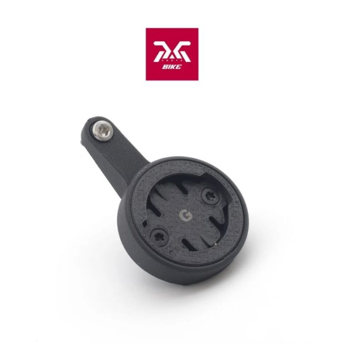 Supporto Per Computer Bici In Alluminio – Leggero 54g Con Blocco Di Sicurezza Per Manubrio E Attacco Per Garmin
