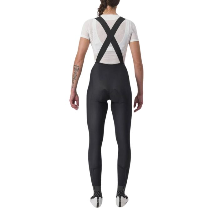 Salopette lunga Castelli Velocissima dt donna con fondello nero