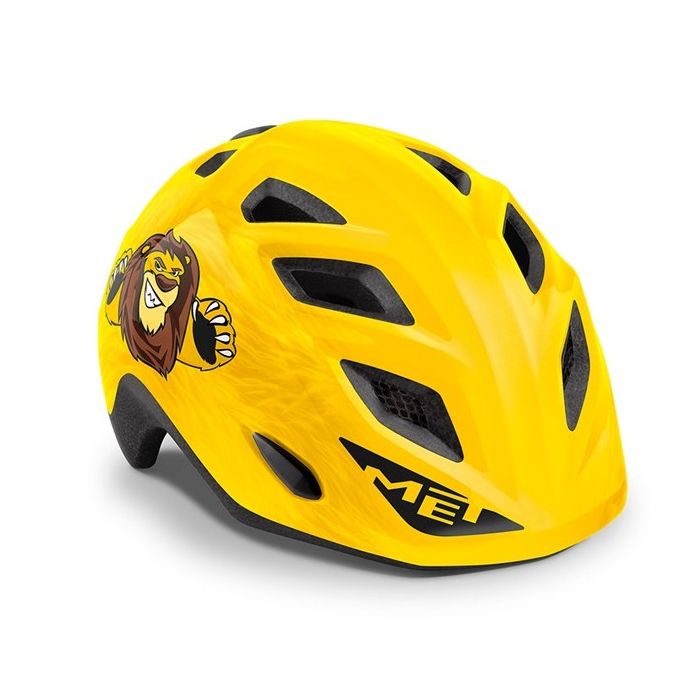Casco Elfo leone bambino giallo one size 2021 | MET | Cingolani