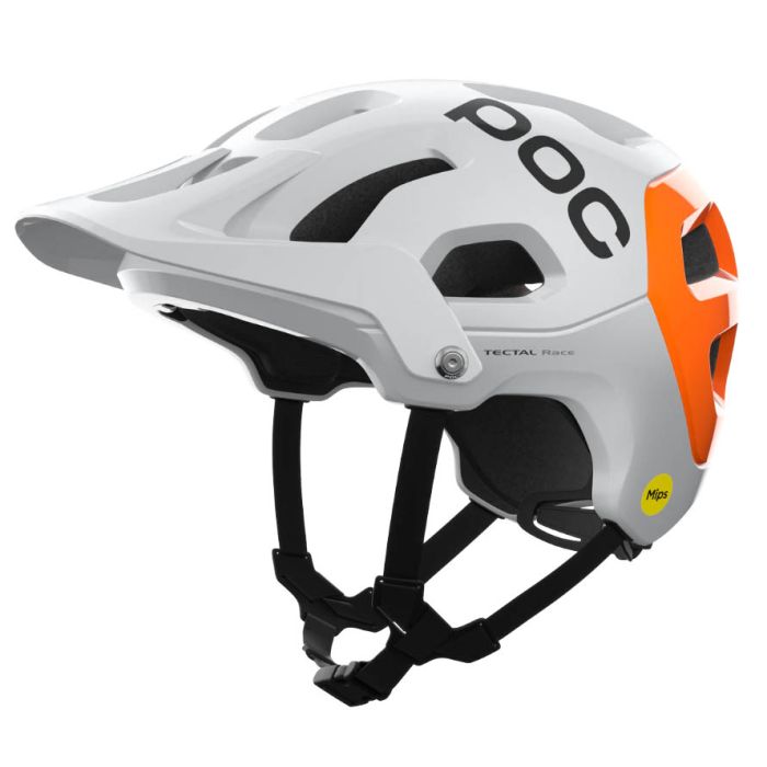 Casco Poc Tectal race mips nfc bianco/arancione 2022 | POC | Cingolani