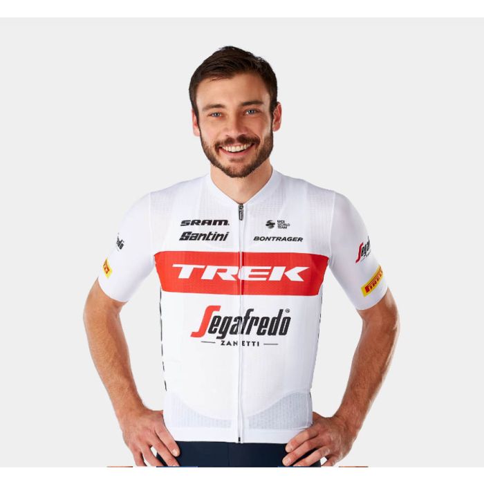 Maglia Santini Trek-Segafredo team bianco/rosso Primavera/Estate 2022 | TREK  | Cingolani