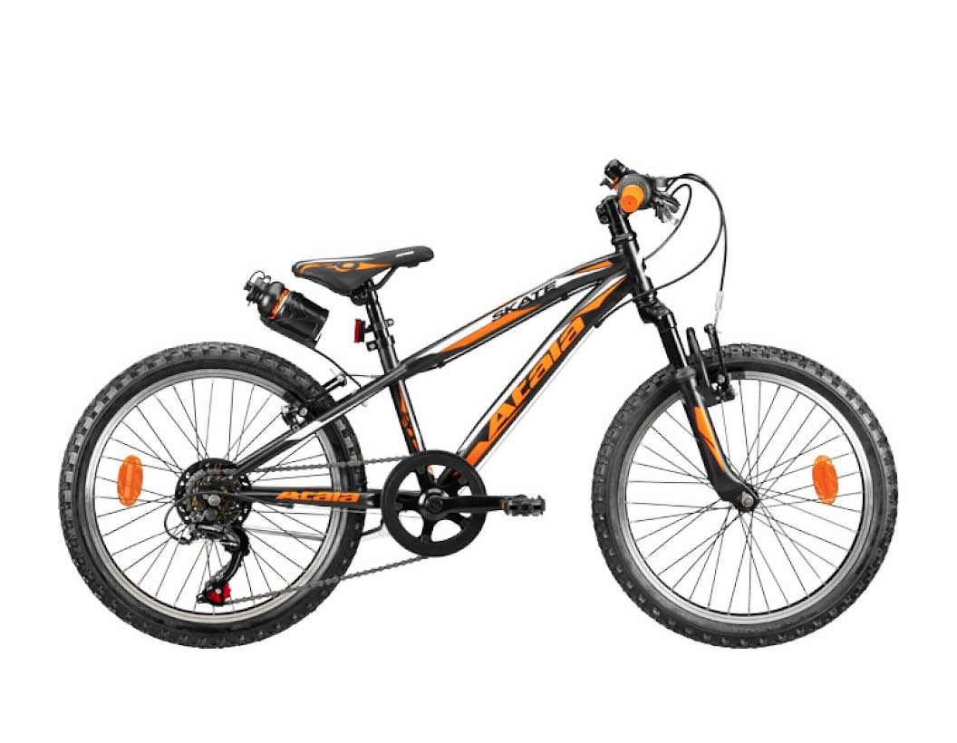 Skate boy 20'' 6v. nero/arancione 2021 | ATALA | Cingolani
