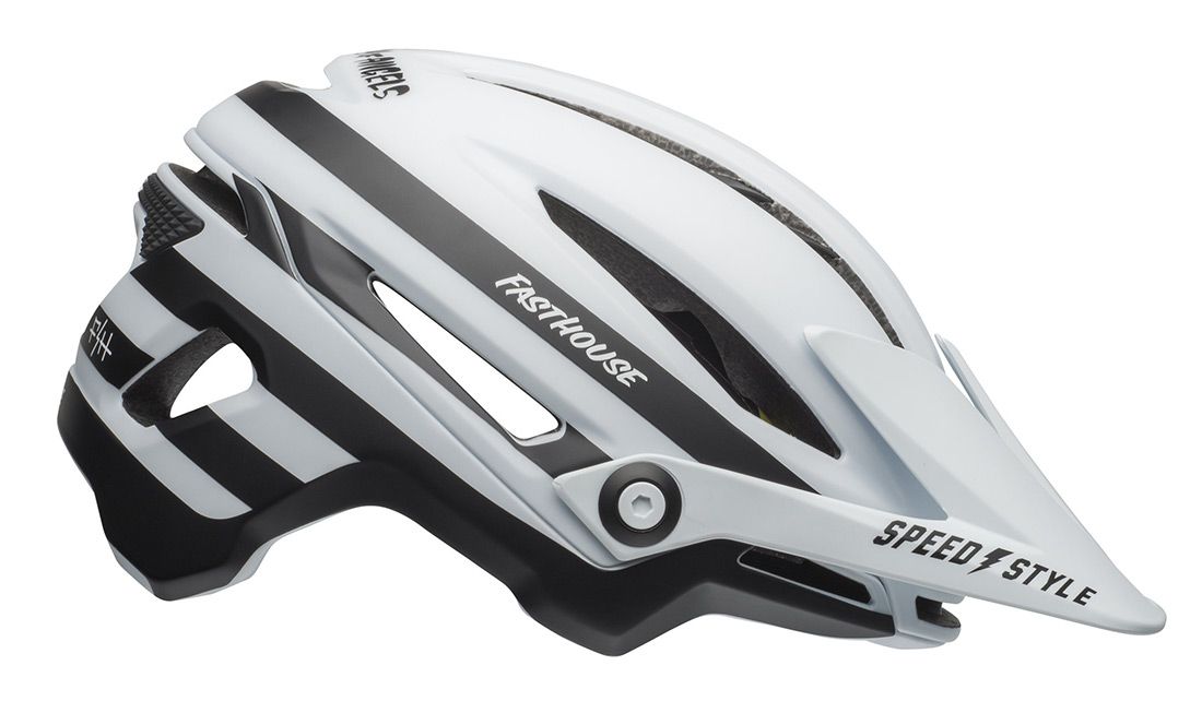 Casco Bell Sixer mips bianco/nero/fasthouse 2022 | BELL | Cingolani