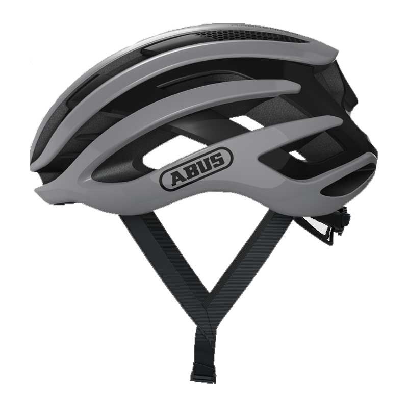 Casco Abus Airbreaker grigio/nero lucido 2021 | ABUS | Cingolani