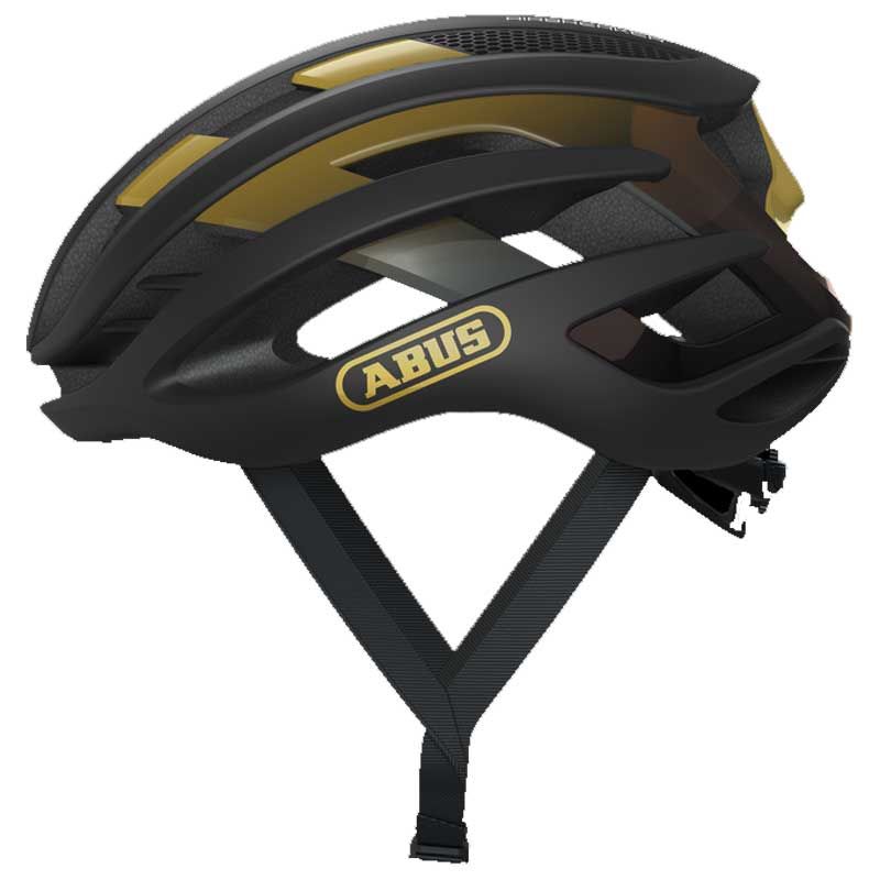 Casco Abus Airbreaker nero opaco/oro 2021 | ABUS | Cingolani