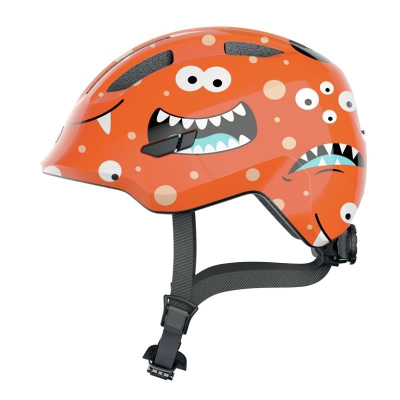 Casco Abus Smiley bambino arancione monster 2024 ABUS