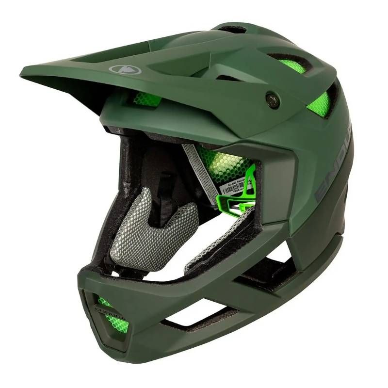 Casco Endura MT500 full face verde 2022 | ENDURA | Cingolani