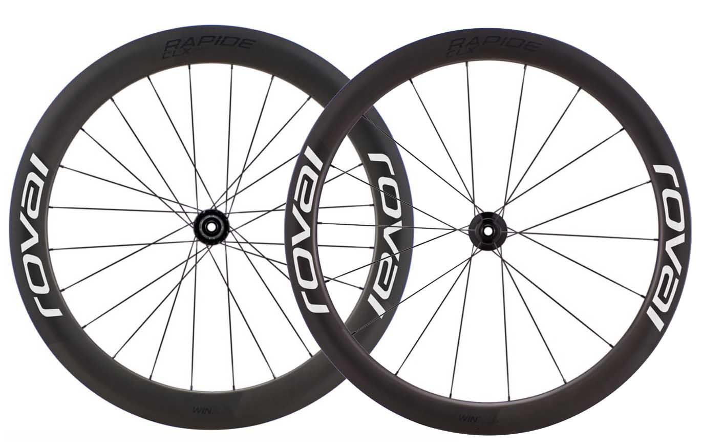 Ruote Rapide CLX disc Shimano nero/bianco | ROVAL | Cingolani