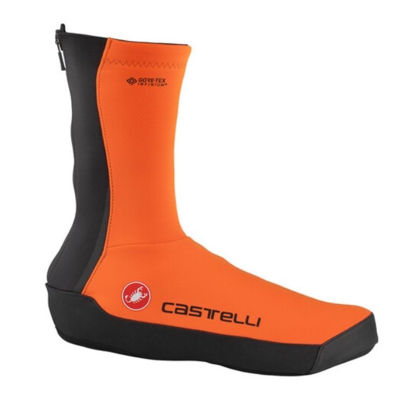 Copriscarpe Castelli Intenso ul arancione fluo/nero Autunno/Inverno  2021/2022 | CASTELLI | Cingolani