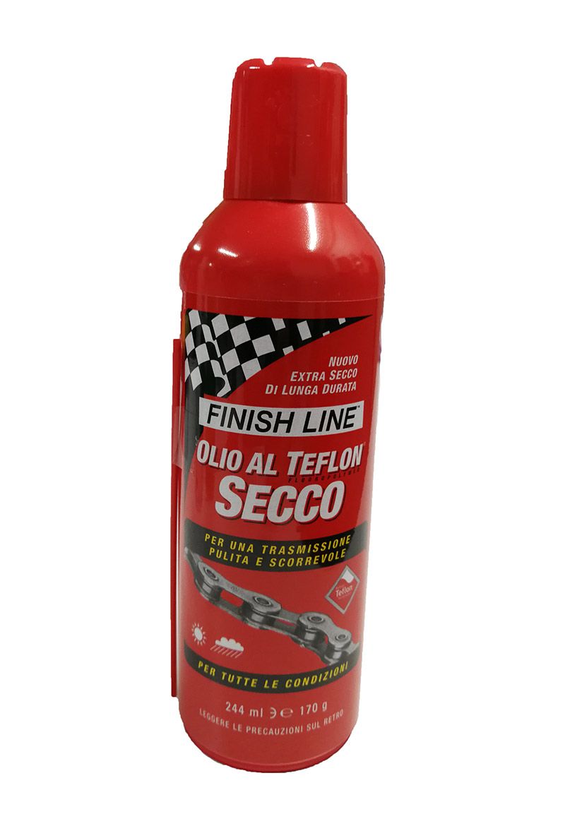 Lubrificante teflon-plus secco spray 244ml | FINISH LINE | Cingolani