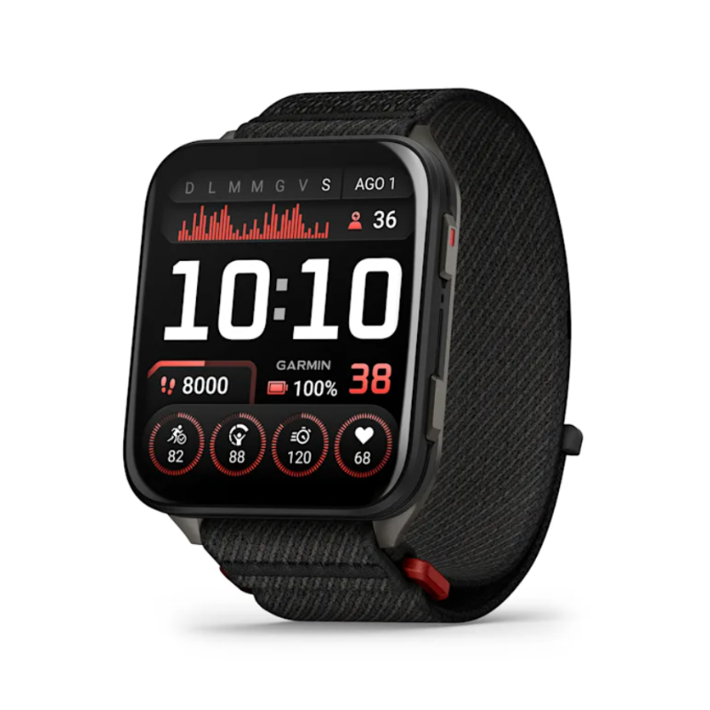 Smartwatch con cinturino in acciaio shop