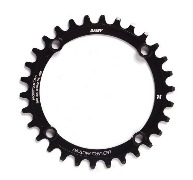 Corona Catena 30 Denti BCD 74mm 5 Bracci In Acciaio - Per Bici Da Corsa E MTB