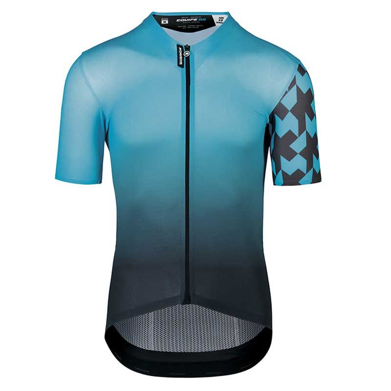 Maglia Assos Equipe rs ss prof edition hydro blu/nero Primavera/Estate 2021  | ASSOS | Cingolani