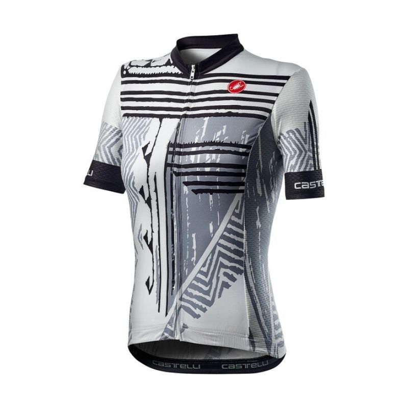 Maglia Castelli Astratta donna nero/bianco Primavera/Estate 2021 | CASTELLI  | Cingolani