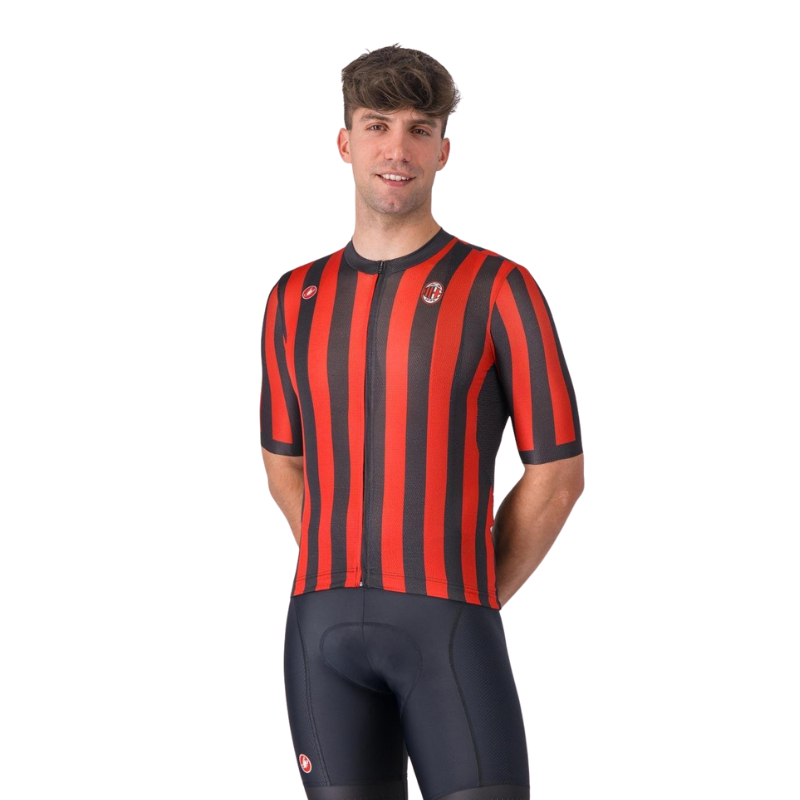 Maglia Castelli Competizione rosso/nero ac milan ltd Primavera