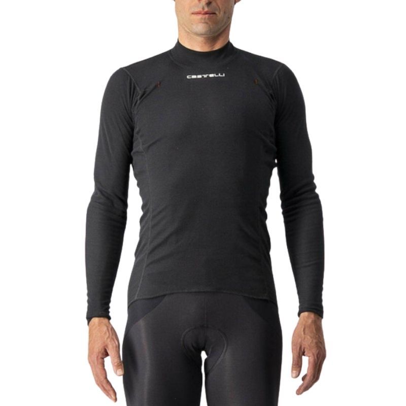 Maglia intima manica lunga Castelli Flanders warm nero Autunno/Inverno  2021/2022 | CASTELLI | Cingolani
