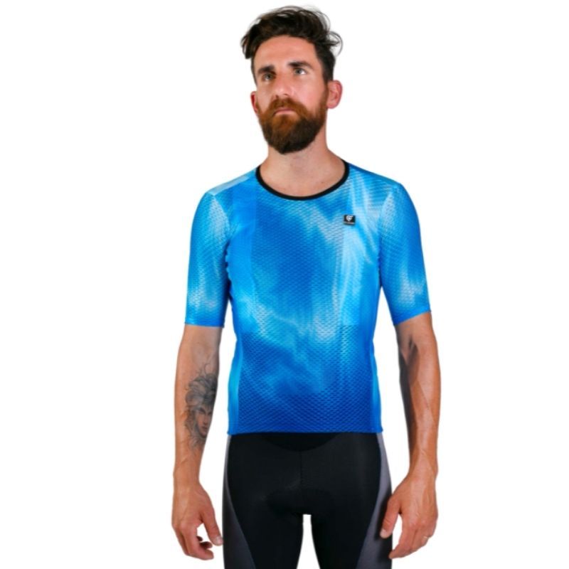Maglia Pissei Vortice celeste Primavera/Estate 2022 | PISSEI | Cingolani