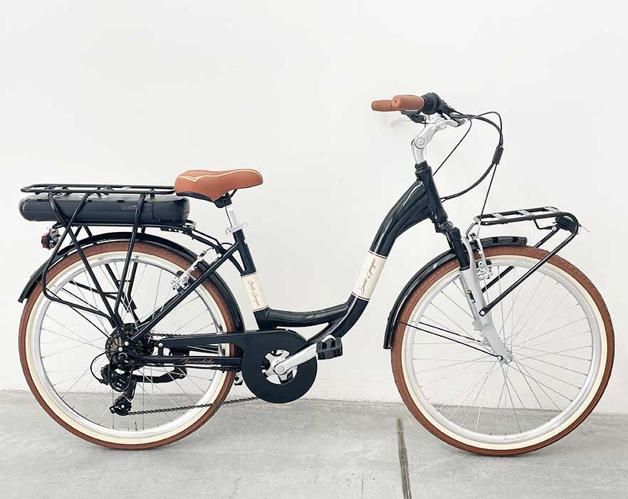 Tecnobike Belle Epoque 26'' 7v. donna nero lucido 43 2021 | TECNOBIKE |  Cingolani