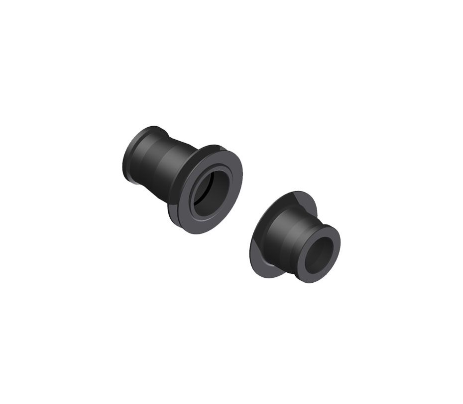 Adattatore mozzo RC 12mm lega, estensione ruota 1/10 (nero Adattatore mozzo RC 12mm lega, estensione ruota 1/10 (nero